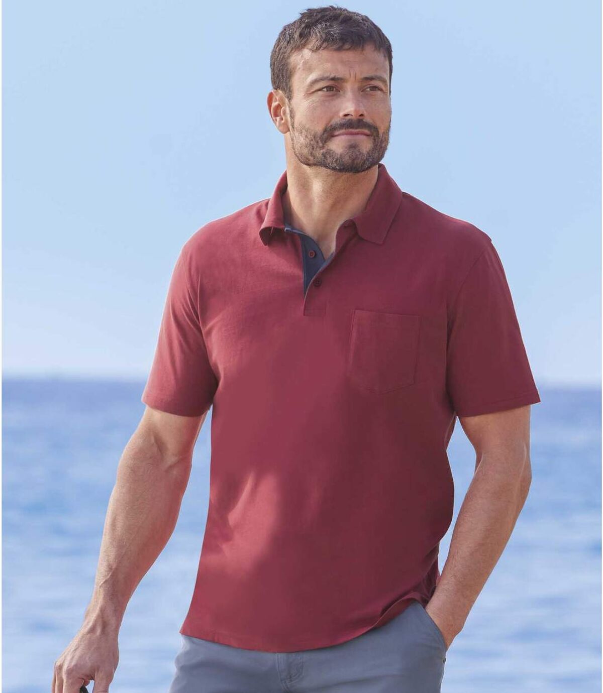 Sada 3 polo triček Casual Summer Atlas For Men