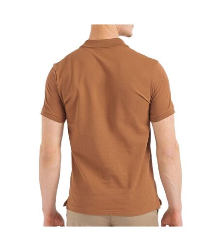Polo marron homme lacoste  slim fit petit