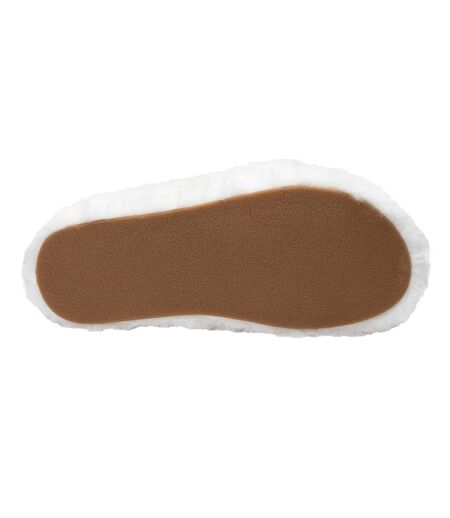 Chaussons femme blanc SikSilk