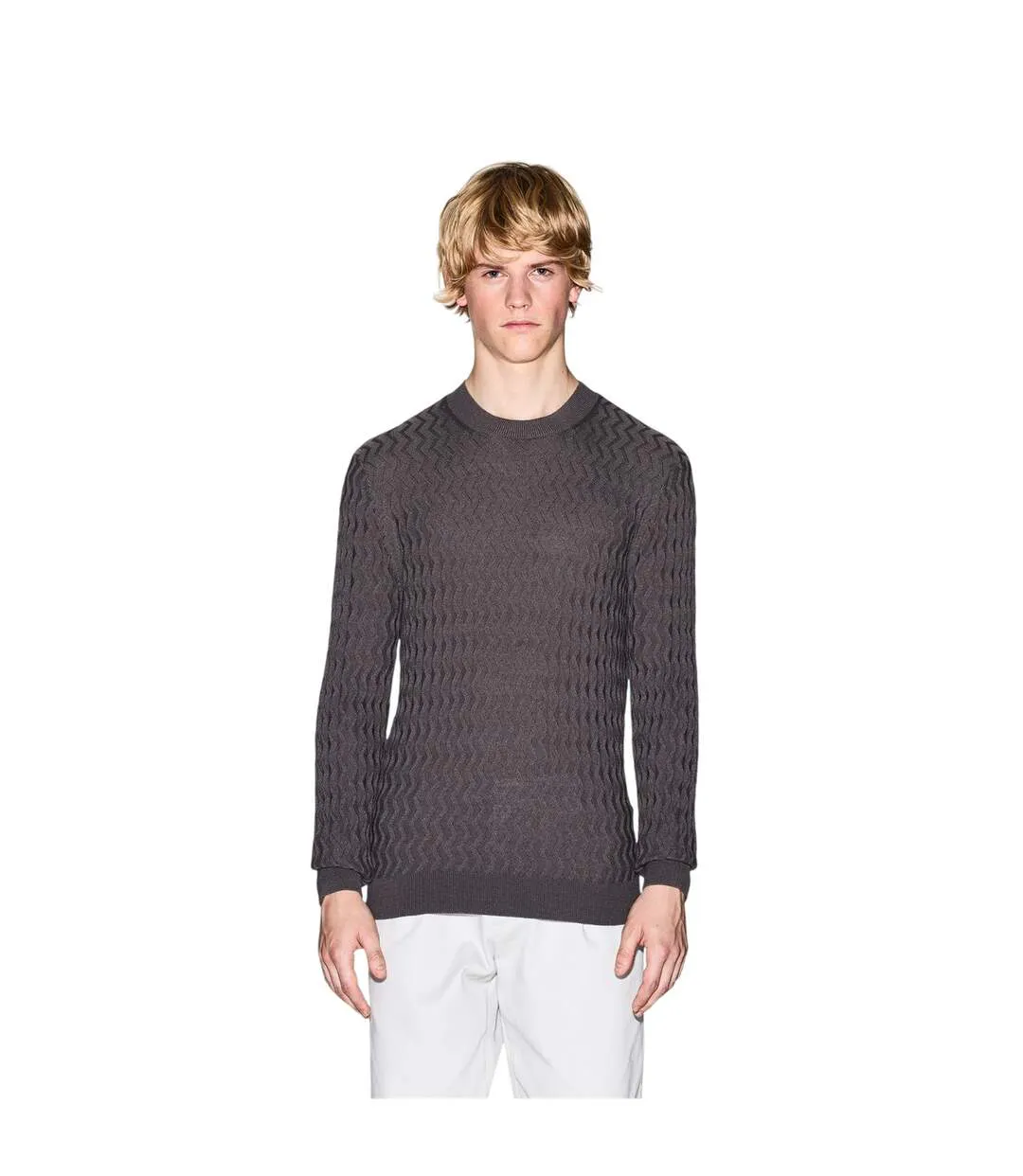 Pull Homme Gris Foncé Armani Exchange-1