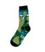 Mens Cotton Blend Golf Socks Multicoloured Star-2