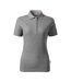 Womens/ladies Reserve Work Polo Shirt Dark Grey Melange Rimeck-1