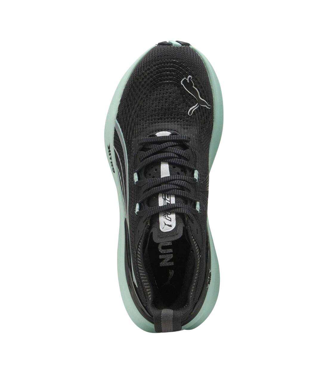 Womens/ladies Foreverrun Nitro 2 Running Shoes Black Puma-3