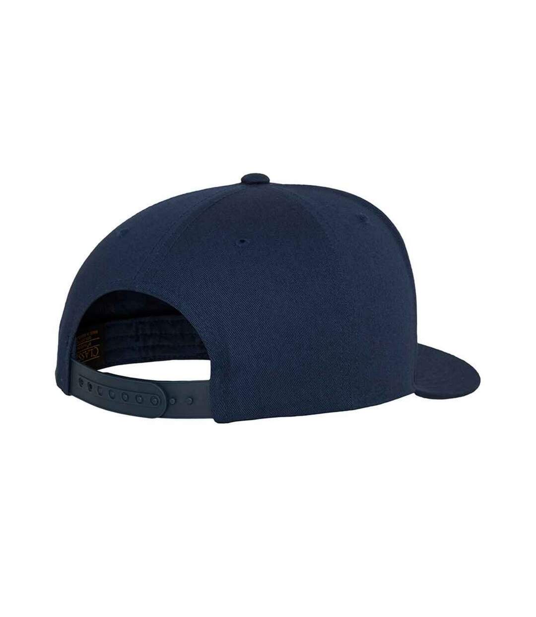 Casquette de baseball yupoong adulte bleu marine Flexfit-2