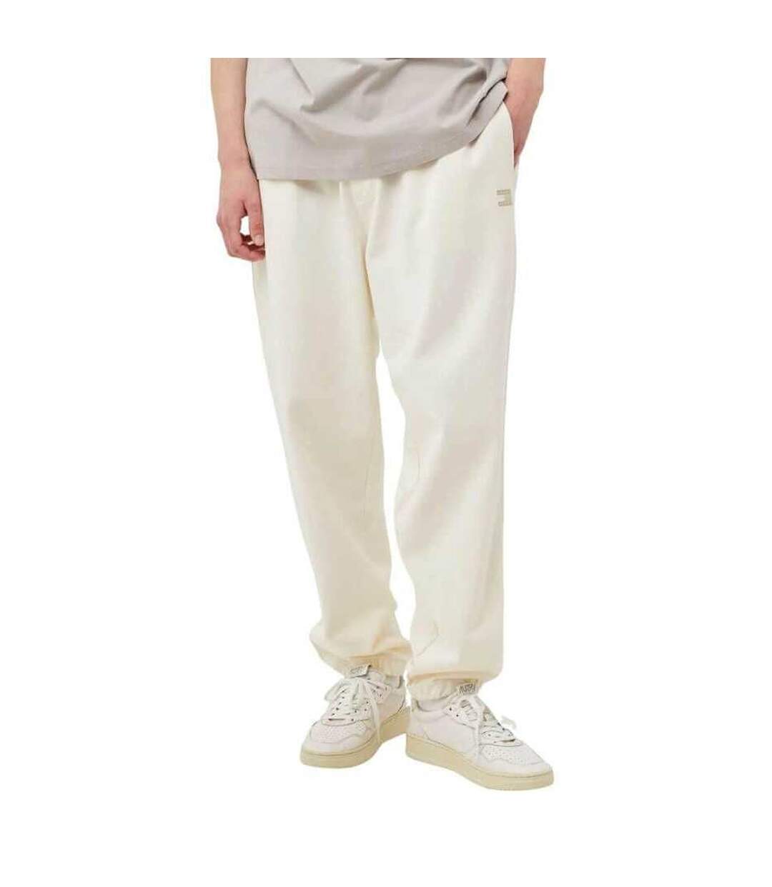 Pantalon De Jogging Motif/style Uni Homme Écru Tommy Jeans-1
