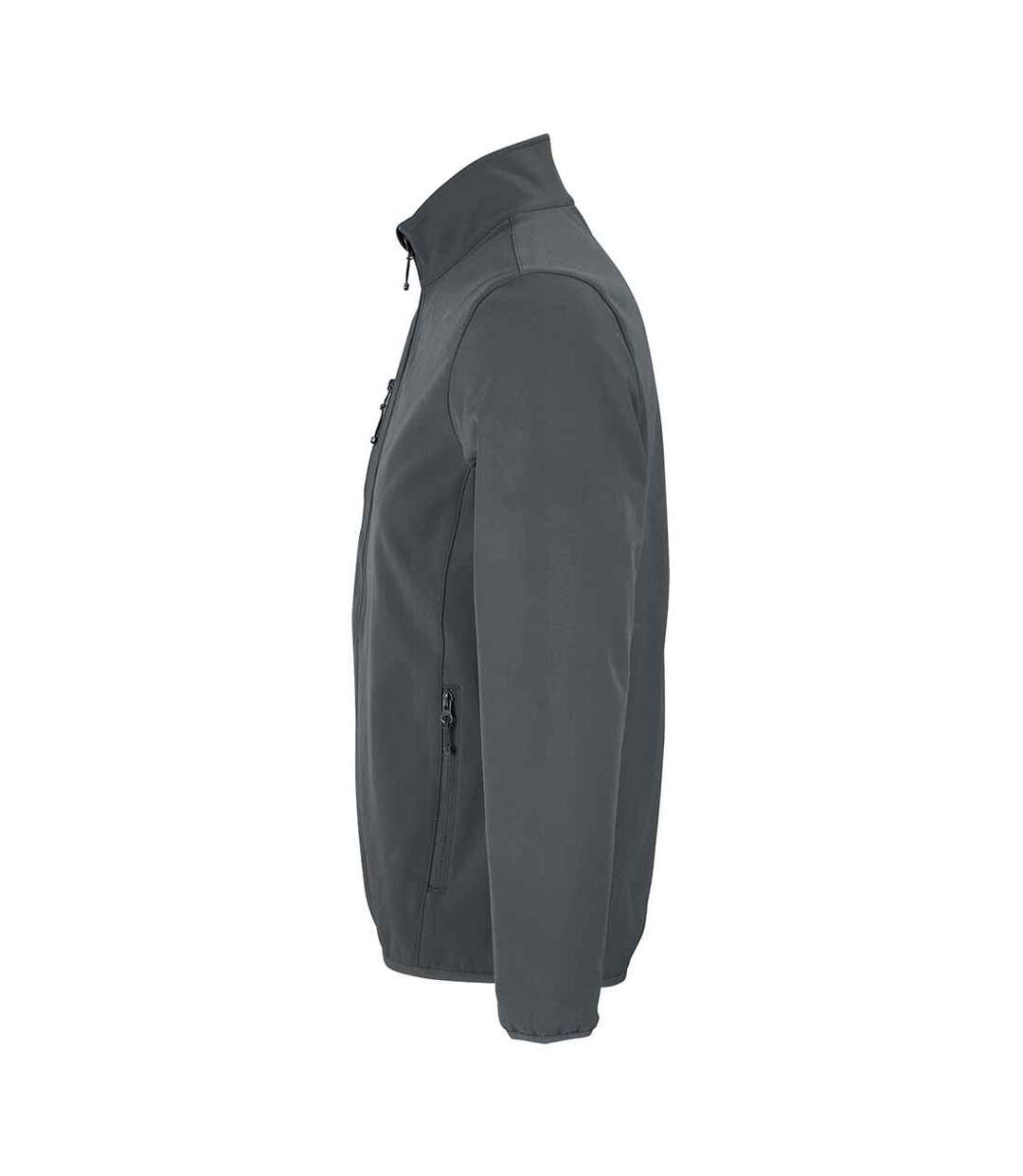 Veste Softshell Falcon Homme Gris Charbon Uni SOLS-3