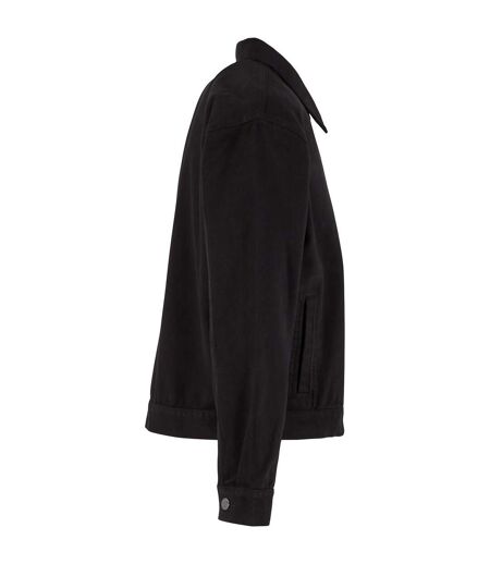 Mens Basic Work Jacket Black Build Your Brand