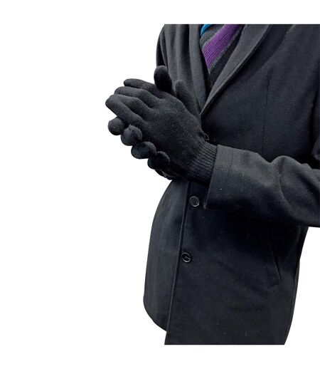 Mens Thin Knitted Winter Magic Thermal Wool Gloves