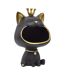 Vide-Poche Statue Chat 25cm Noir-1