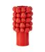 Vase Déco en Céramique Fraise 34cm Rouge-1