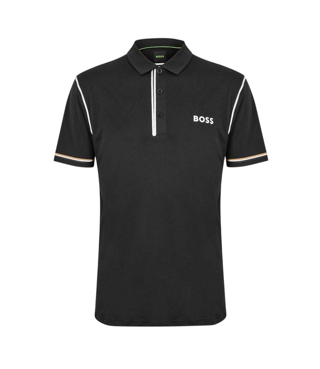 Polo Paddytech Goc Homme Noir Boss-1