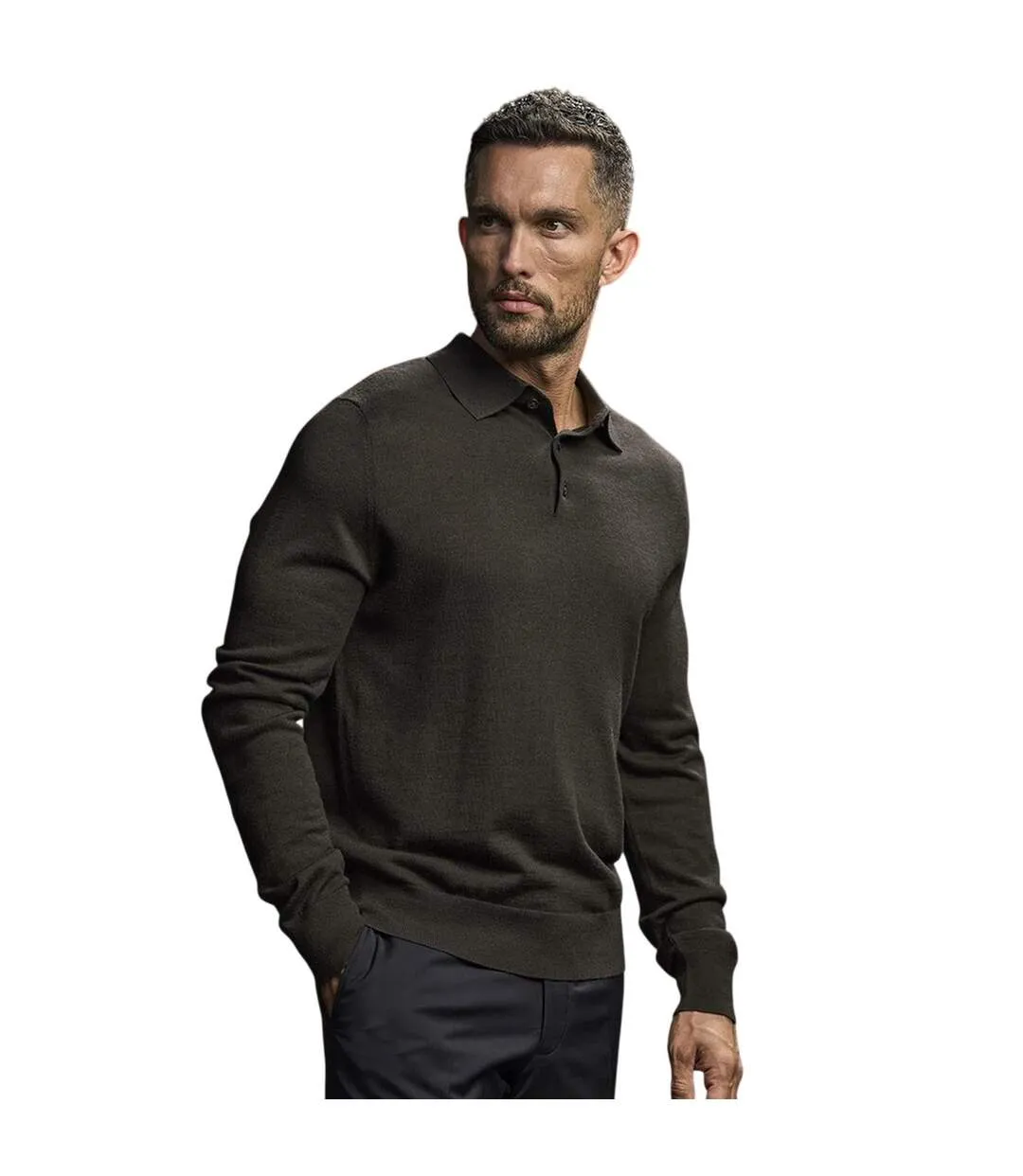 Polo Homme Noir Tee Jays-4