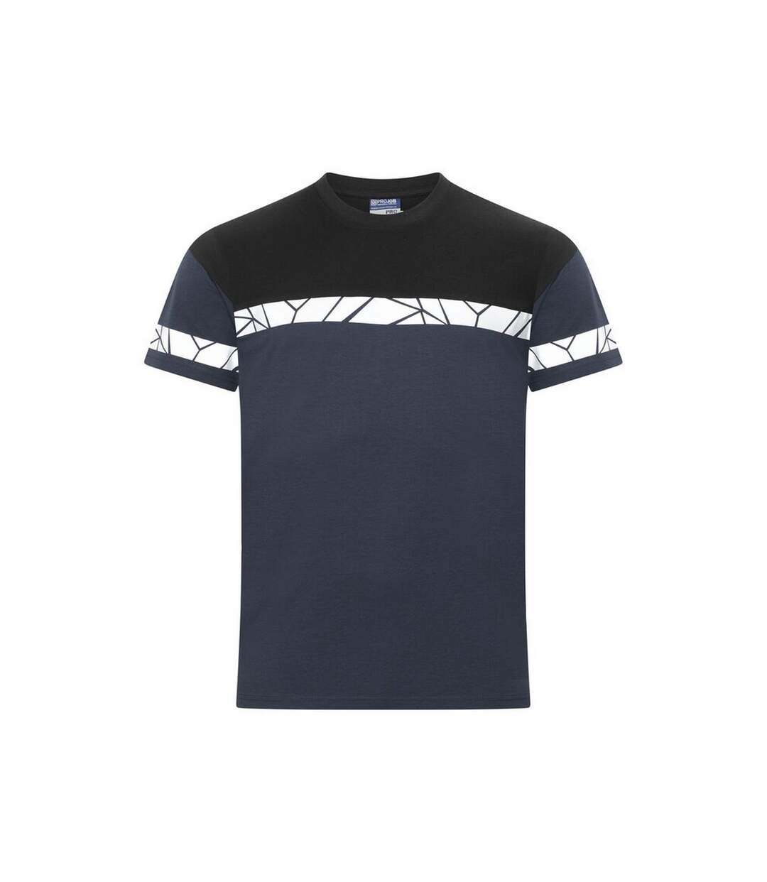 T-shirt Progression Homme Bleu Marine Bleu Projob-1