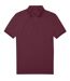 Polo manches courtes - Homme - PU428 - rouge bordeaux