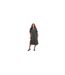 Robe Portefeuille Manches Bouffantes Motif/style Imprimé Léopard Femme Noir Blanc Brave Soul-1