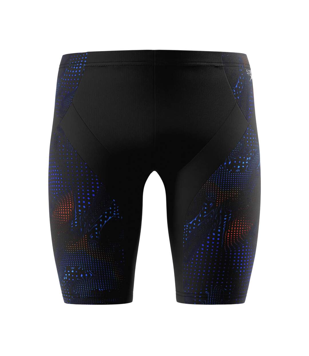 Mens Endurance+ Max Dotted Compression Jammer Shorts Black Speedo-1