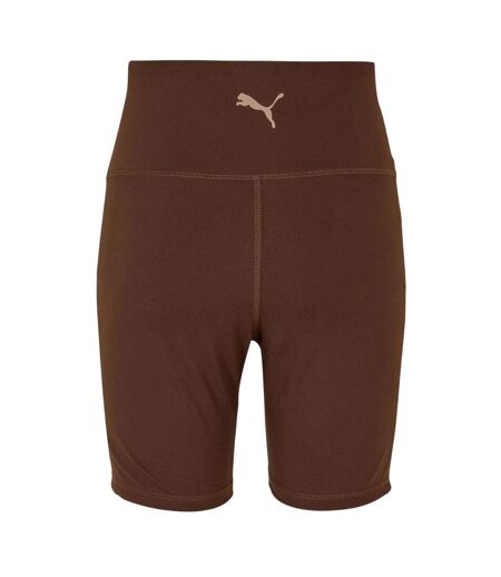 Womens/ladies Train Cycling Shorts Espresso Brown Puma
