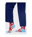Comic Pattern Cotton Blend Dad Socks for Men & Women-3