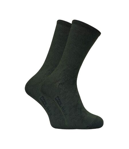 2 Paires Chaussettes Homme Coolmax pour Randonnée