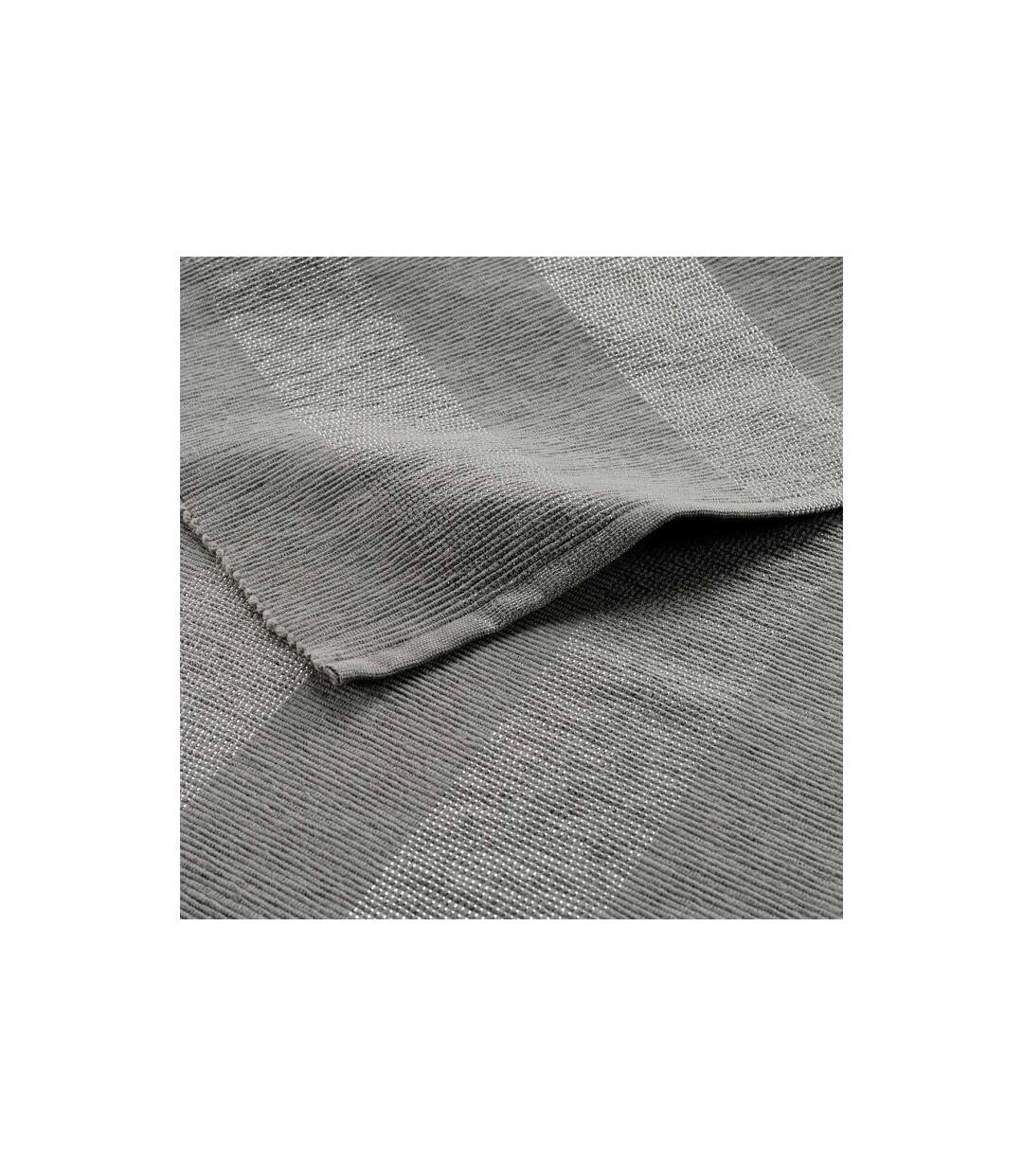 Chemin de Table en Coton Eldora 40x140cm Gris-2
