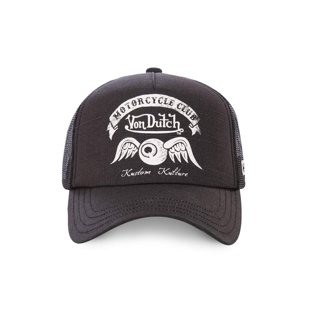 Casquette Trucker Filet Crew Motorcycle Club Vondutch-2