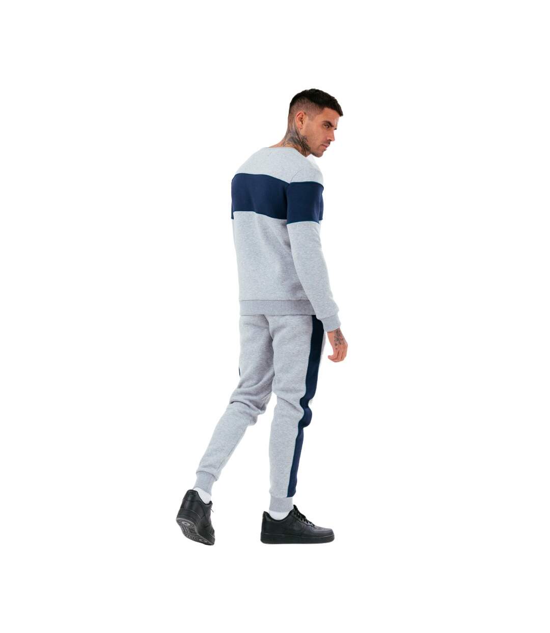 Hype Mens Scribble Sweatshirt (Gray/Navy)