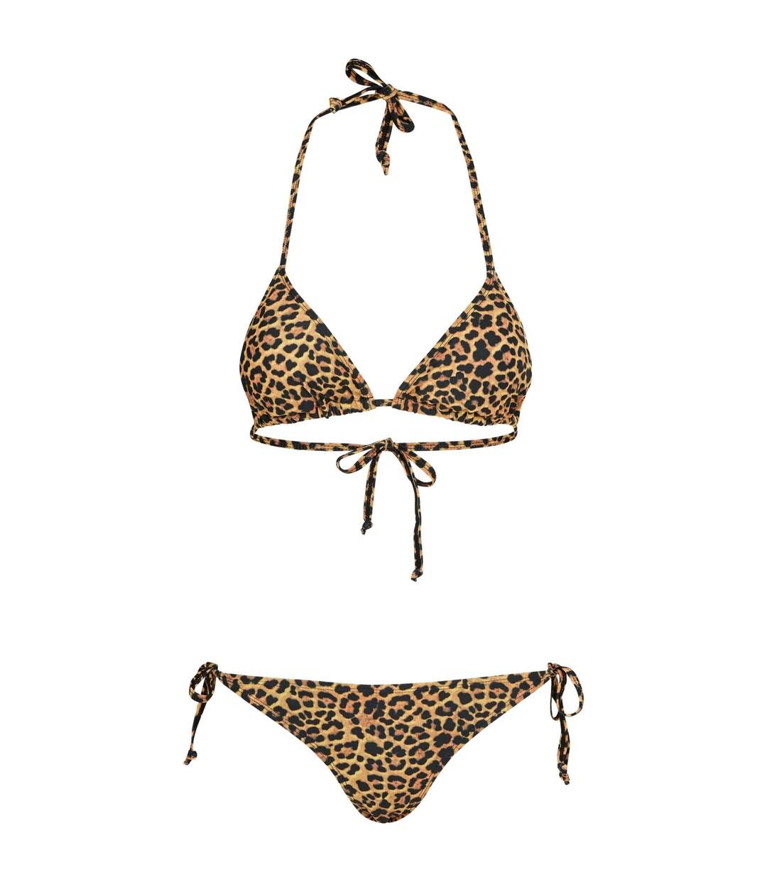 Bikini Femme Marron Noir Urban Classics-1