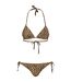 Bikini Femme Marron Noir Urban Classics-1