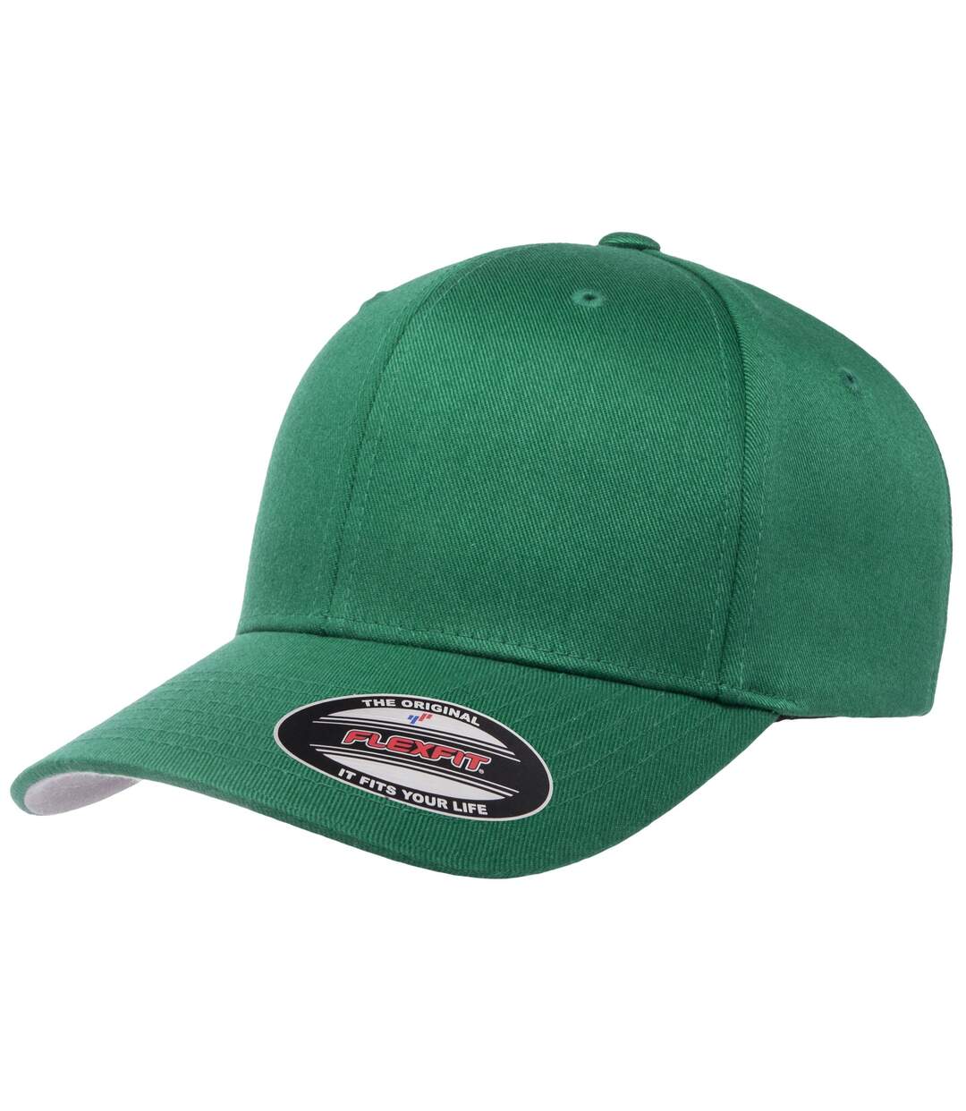 Casquette peignée wooly unisexe vert Flexfit