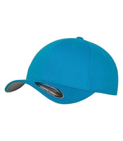 Casquette peignée wooly unisexe vert Flexfit