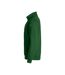 Unisex Adult Basic Half Zip Sweatshirt Bottle Green Clique-3