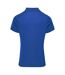 Premier Womens/Ladies Coolchecker Short Sleeve Pique Polo T-Shirt (Royal)
