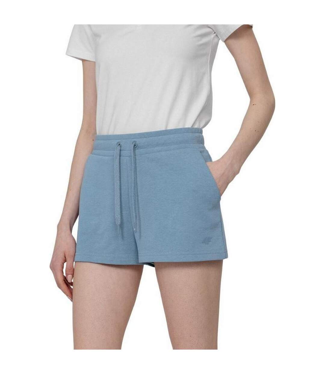 Short H4l22 Femme Bleu 4F-3