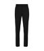 Mens Leon Straight Leg Trousers Black Boss-2