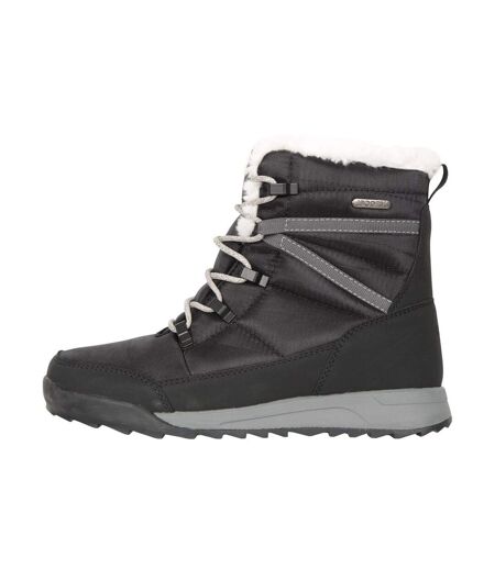Après-skis Leisure Femme Noir Vif Blanc Mountain Warehouse