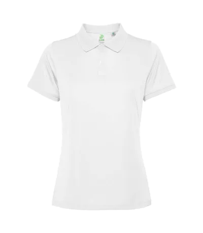Polo Manches Courtes Tormo Femme Blanc Roly