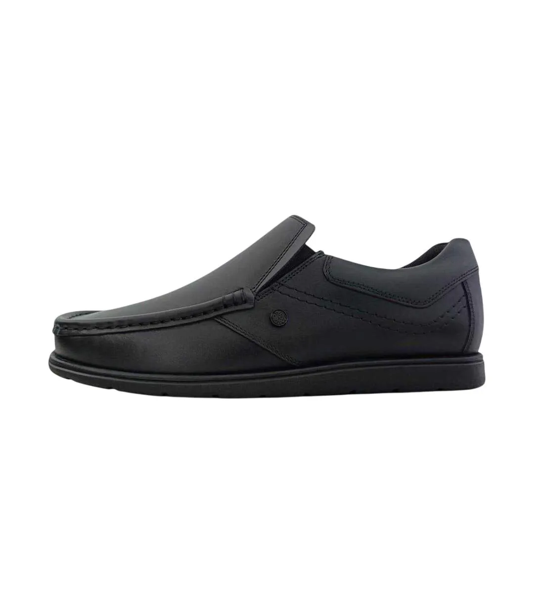 Mocassins Waltham Homme Noir Pretty Green-3