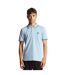 Polo homme bleu clair / bleu marine foncé Lyle & Scott Lyle & Scott