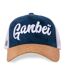 Casquette trucker avec filet et visière effet liège Madrid Ganbei-2