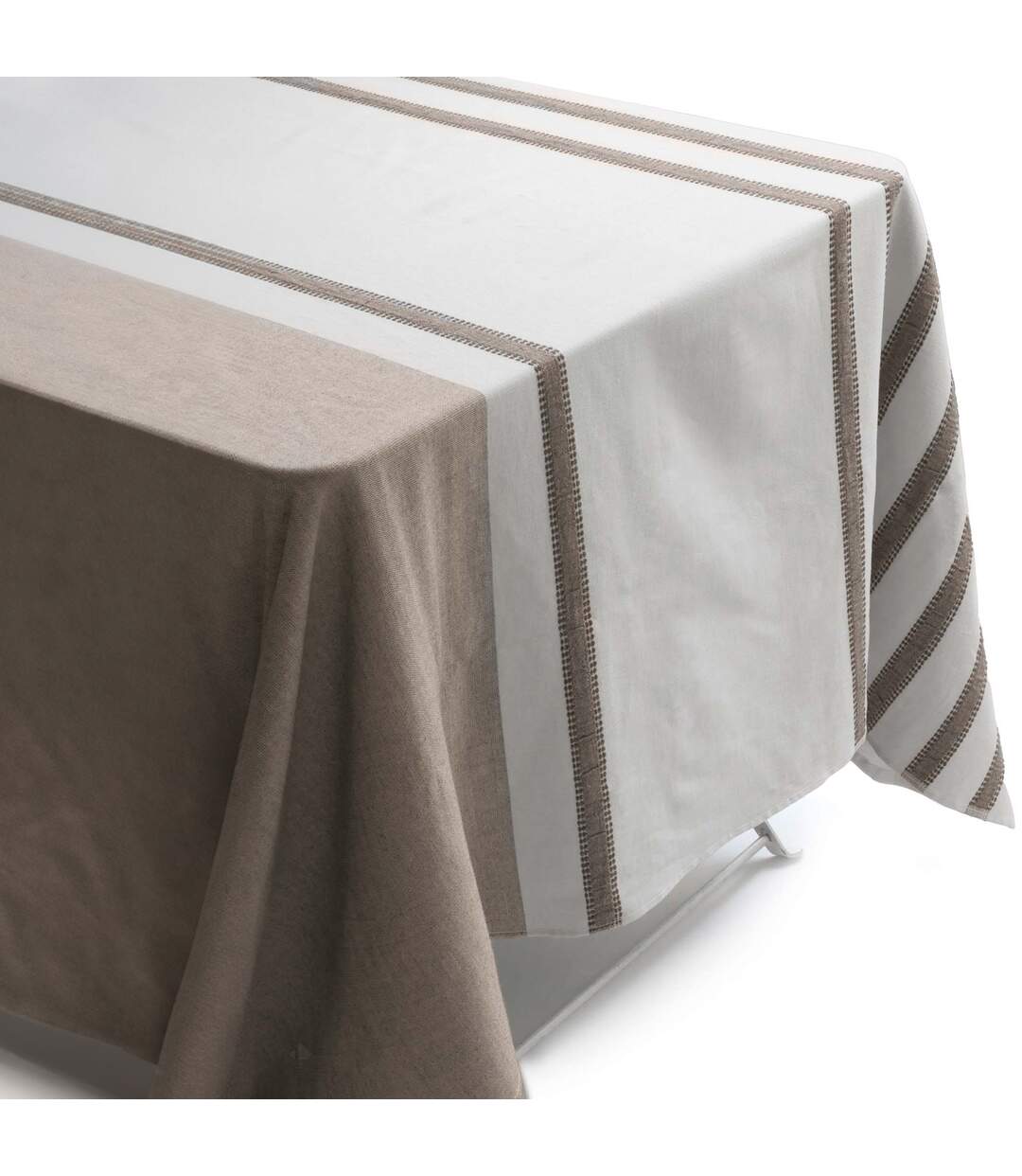 Nappe AKSEL en polycoton Rectangulaire-1