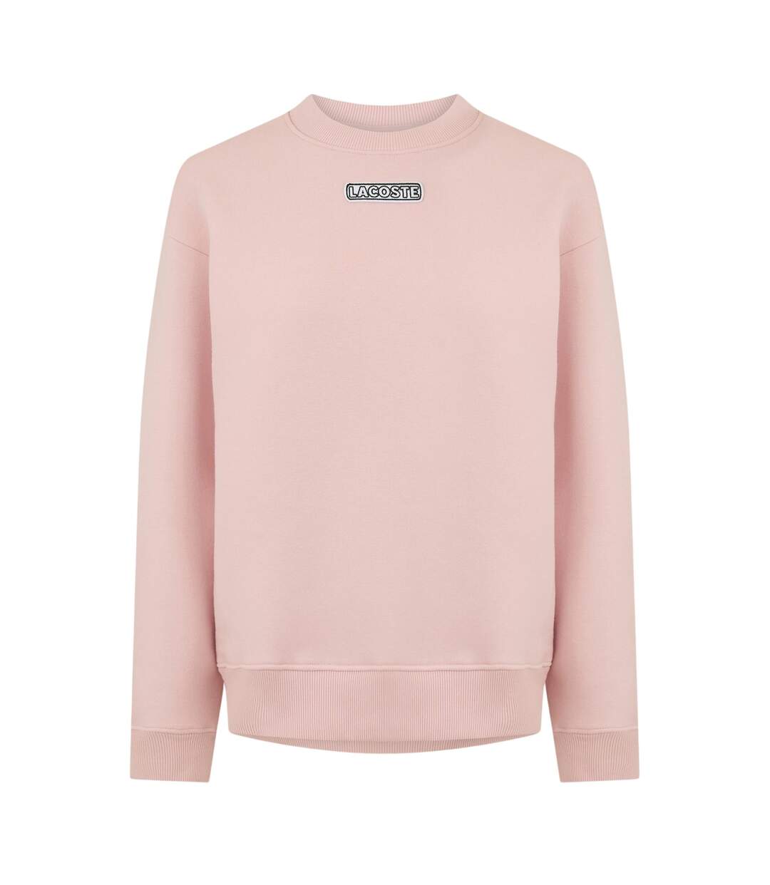 Sweat Manches Longues Femme Rose Lacoste-1