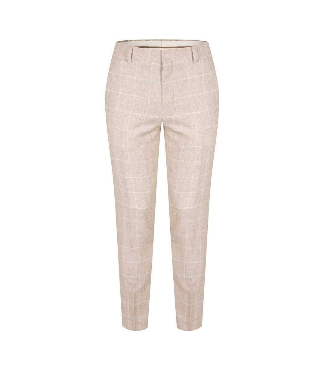 Pantalon De Costume Femme Beige Boss-1