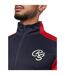 Mens ezra tracksuit navy/red Crosshatch