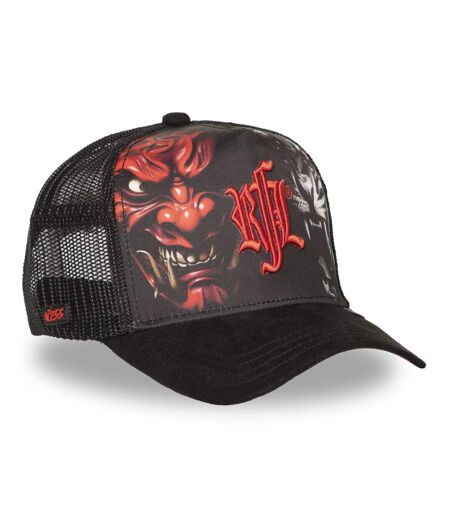 Casquette trucker avec filet bi-matière Damon Rock'n Free Life
