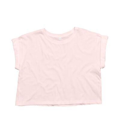 Mantis Womens/Ladies Cropped T-Shirt (Soft Pink) - UTPC3732