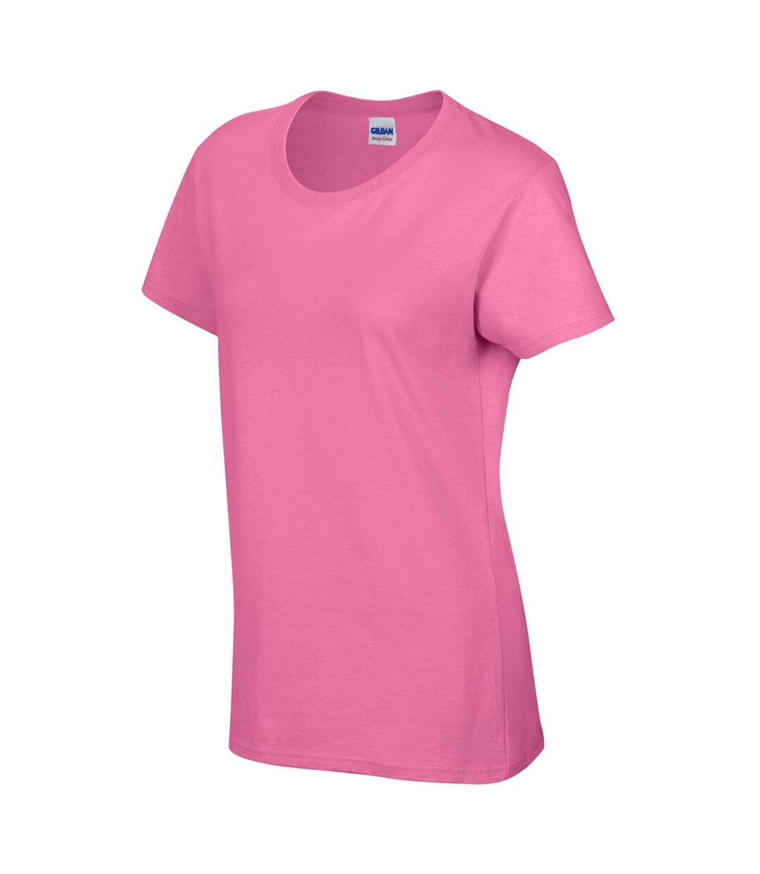 T-shirt à manches courtes coupe féminine femme rose Gildan