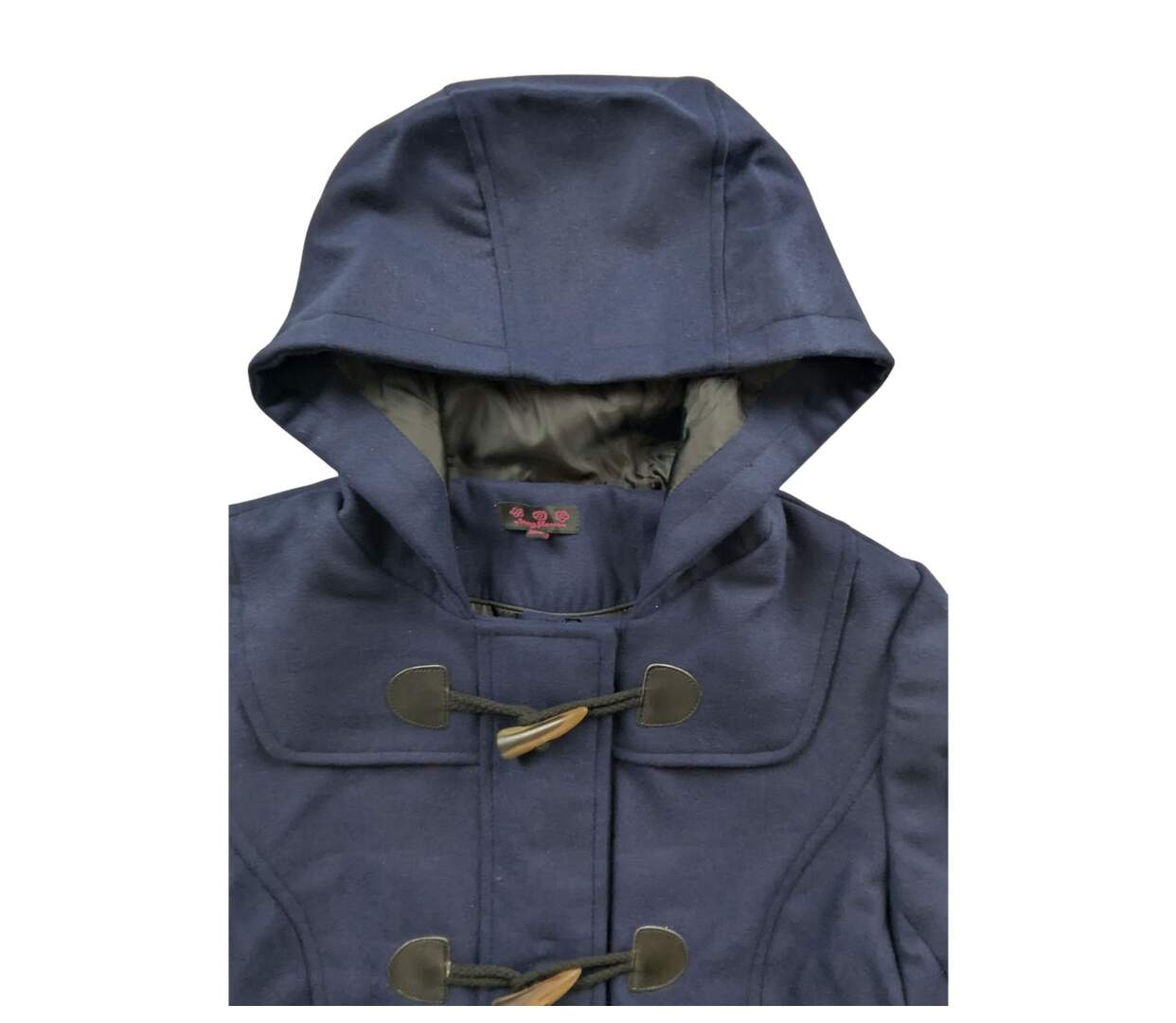 Manteau Caban Femme KABIK 3 boutons AQUA – Marine (MAYFLOWER)-3