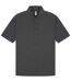 Classic Mens Pique Polo Dark Heather Casual-1