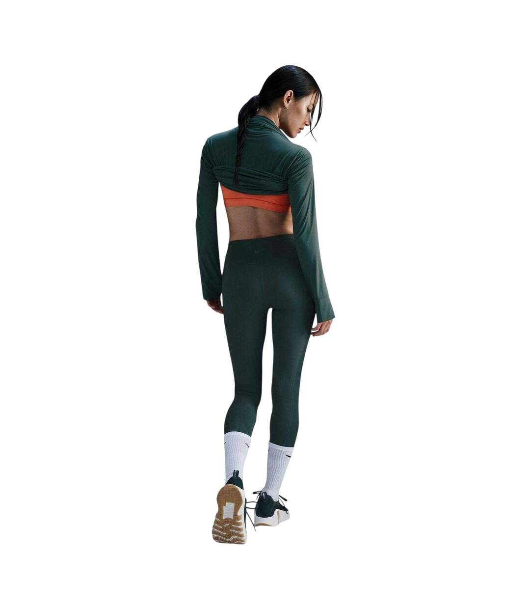 Legging 7/8 Femme Vert Nike-3