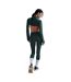 Legging 7/8 Femme Vert Nike-3